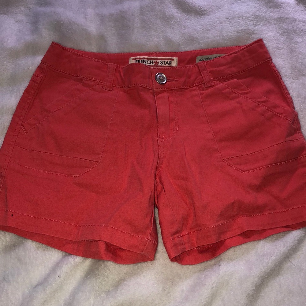 French star coral shorts